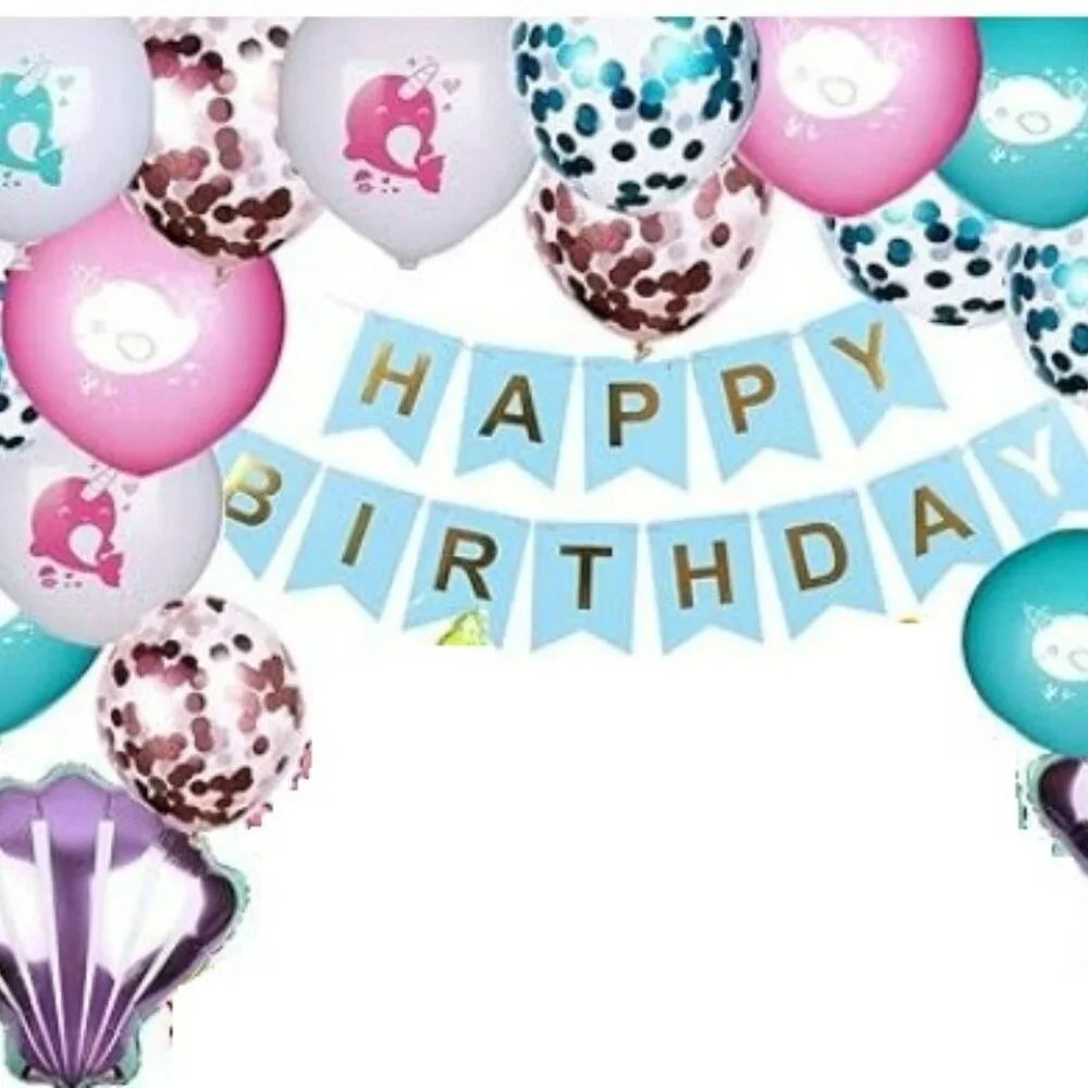 Narwhal Birthday Party Supplies